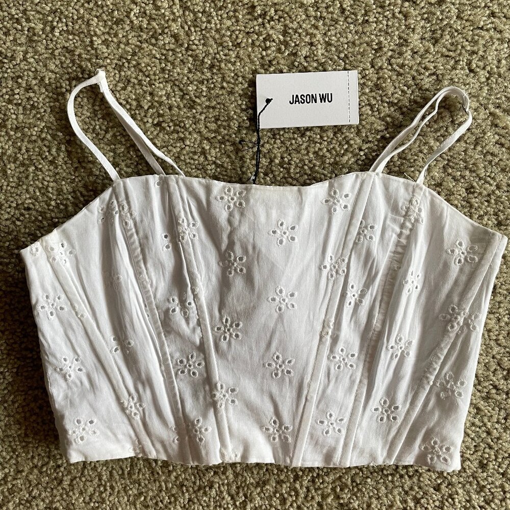 NWT - Jason Wu - white eyelet - TWO (2) piece set